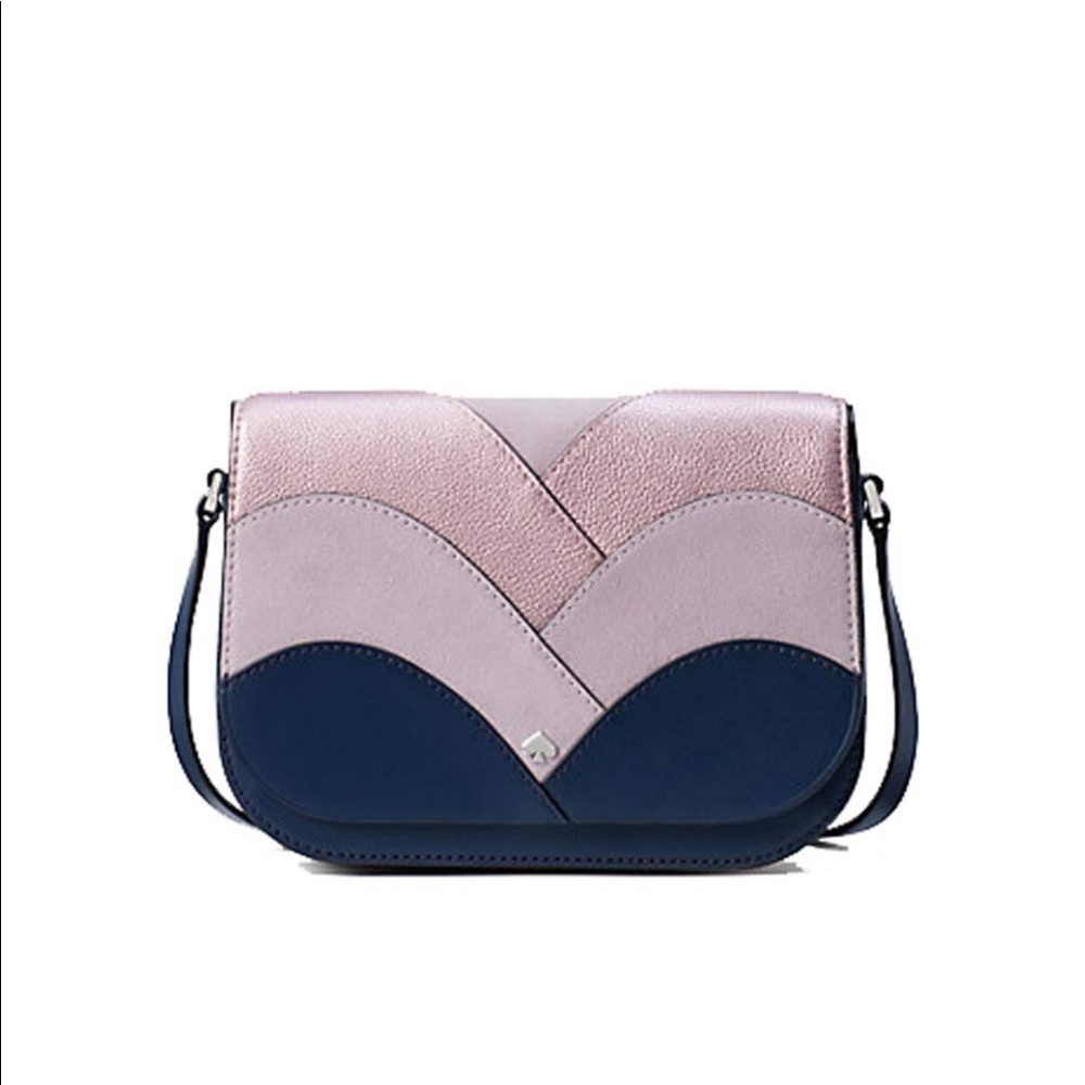 Kate Spade Nadine Patchwork Medium Flap Crossbody